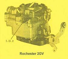 1967-1969 Rochester 2GV Dualjet