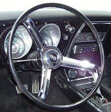 1967 Z87 Steering Wheel with "SS-350" horn cap
