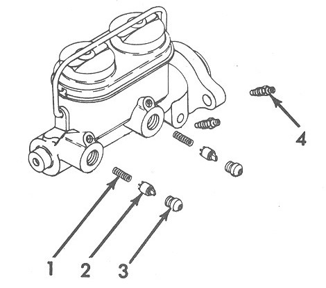 Drum Master Cylinder and components