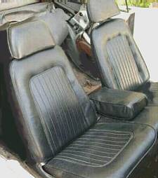 Seats with headrests
