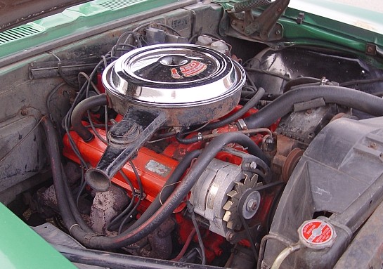 Original LM1 engine compartment