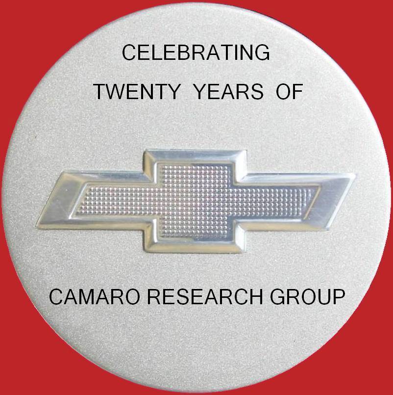 20 Years CRG emblem