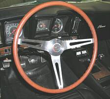 Later 1969 Rosewood Steering Wheel